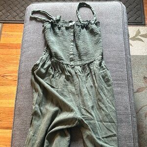 Hollister Women’s Olive Green Jumpsuit